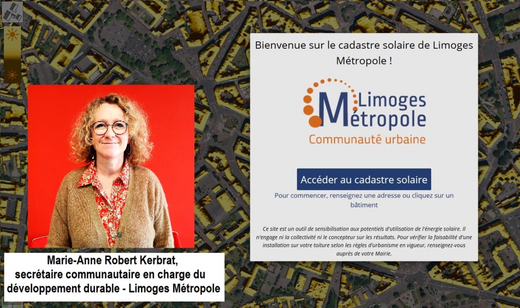 Limoges Métropole a son cadastre solaire… – LE GRAL